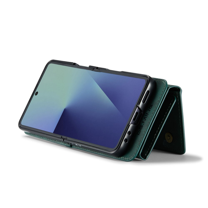 DG.MING - DG.MING Galaxy Z Flip 7 Mobilskal RFID Blocking M5 - Grön