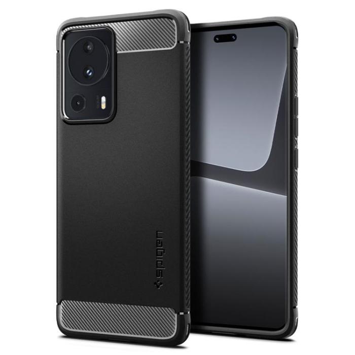 Spigen - Spigen Xiaomi 13 Lite Mobilskal Rugged Armor - Matte Svart