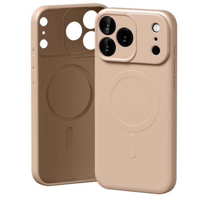 Mercury - Mercury iPhone 17 Pro Max Mobilskal MagSafe Semi-Silicone - Rosa Sand