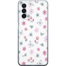 iSecrets - Mobilskal till OnePlus Nord N200 5G med Blommor och fjärillar