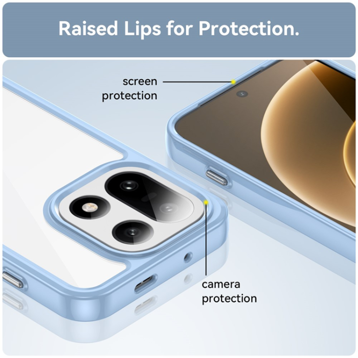 A-One Brand - OnePlus 15 5G Mobilskal TPU + Acrylic Protective - Blå