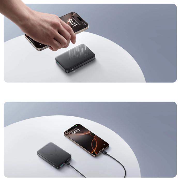 Joyroom - Joyroom Qi2 Magsafe Trådlös Powerbank 10000mAh 22.5W Ring