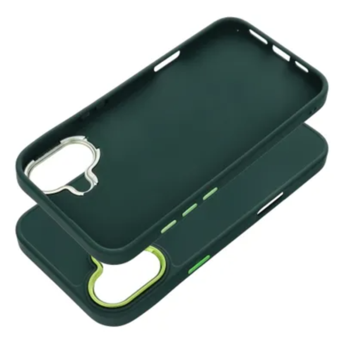 OEM - iPhone 16 Plus Mobilskal Frame - Grön