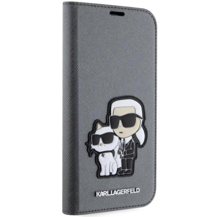 KARL LAGERFELD - Karl Lagerfeld iPhone 14 Plånboksfodral Saffiano Karl