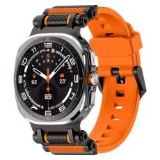 Boom of Sweden - Galaxy Watch Ultra (47mm) Armband Rotation Axis Silikon - Orange