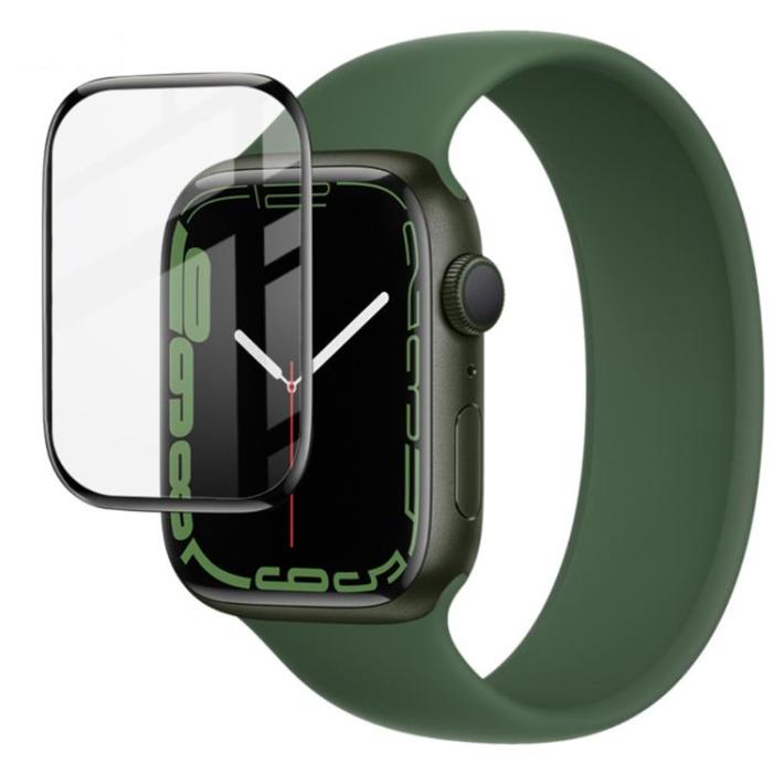 Imak - IMAK Rep Tålig Skärmskydd Apple Watch 7 41 mm - Svart