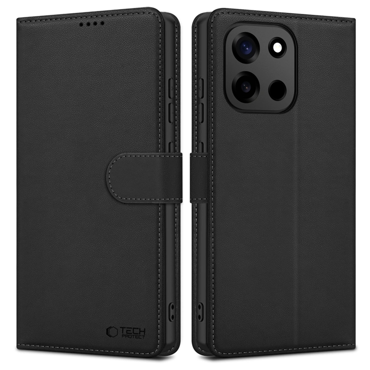 Tech-Protect Plånboksfodral För OnePlus Nord 6 - Svart