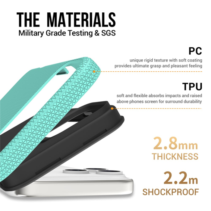 A-One Brand - iPhone 17 Pro Max Mobilskal MagSafe Protective TPU+PC