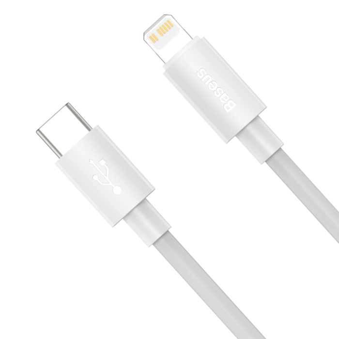 BASEUS - Baseus USB-C till Lightning kabel 20W 2st Simple Wisdom 1.5m