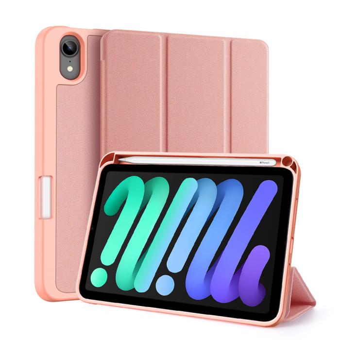 UTGATT1 - Dux Ducis Domo Fodral iPad Mini 2021 - Rosa