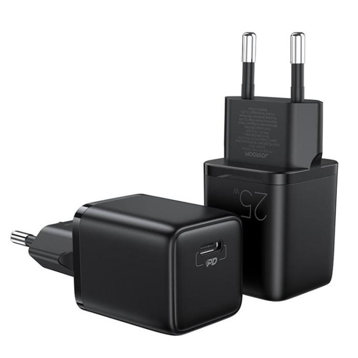 Joyroom - Joyroom PD EU Väggladdare USB Typ-C 25W - Svart