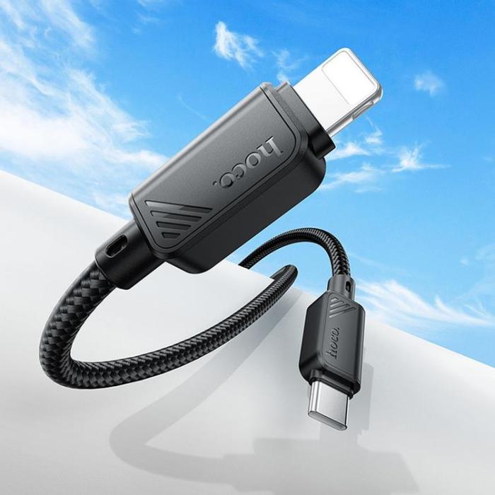 Hoco - HOCO USB-C - Lightning 27W Kabel 1m X113 PD - Svart