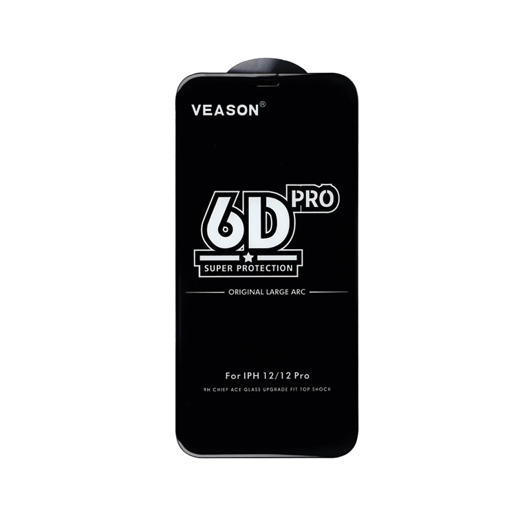 Veason Galaxy S25 Härdat glas Skärmskydd 6D Pro - Clear