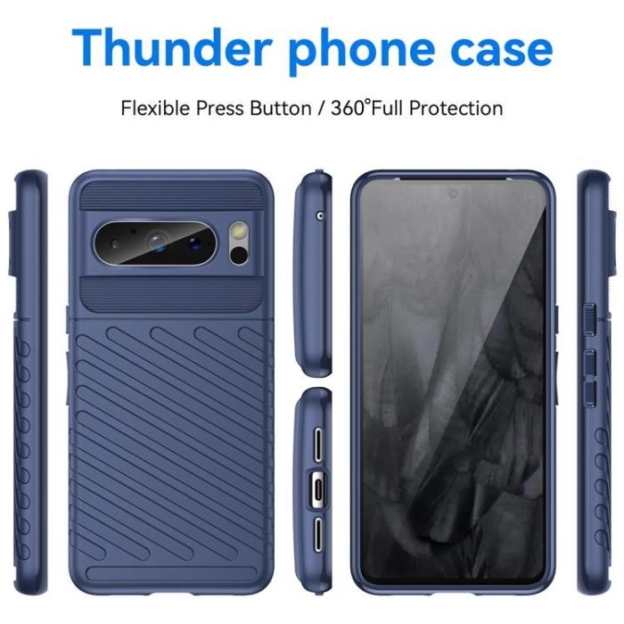A-One Brand - Google Pixel 8 Pro Mobilskal Thunder Twill - Blå