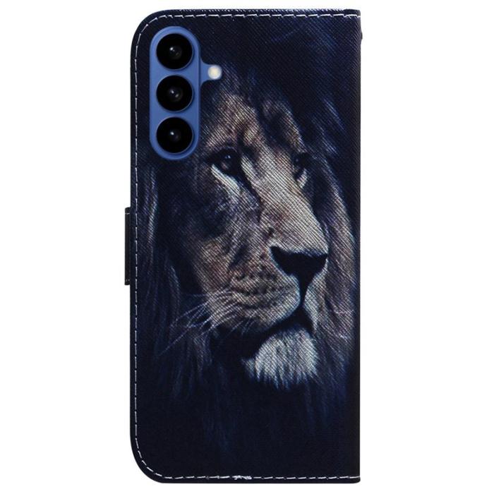 OEM - Samsung Galaxy S26 / S26 Pro Plånboksfodral Mönstertryck Konstläder - Lejon