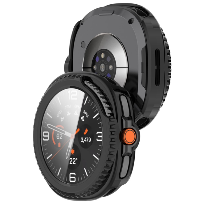 A-One Brand - Galaxy Watch 8 Classic (46mm) Skal PC + Härdat Glas Integrerat