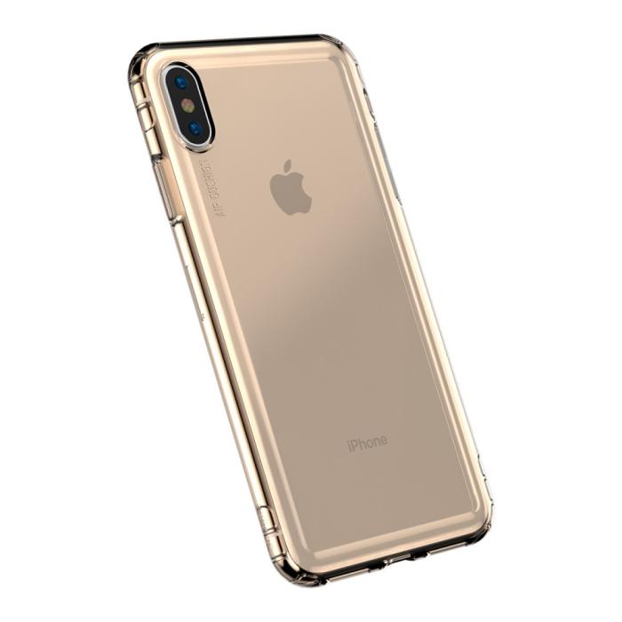BASEUS - Baseus Airbags Case till iPhone XS MAX - Guld