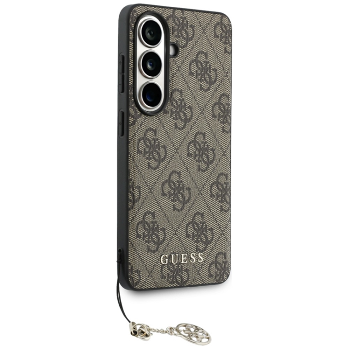 Guess - Guess Mobilskal För Galaxy S26 MagSafe 4G Classic Logo Charm - Brun