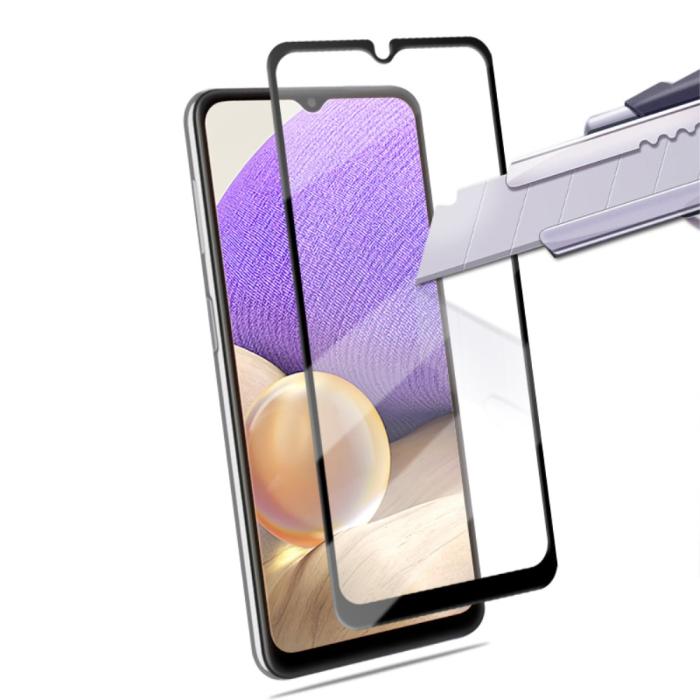 Mocolo - Härdat Glas Skärmskydd till Galaxy A32 5G - Svart