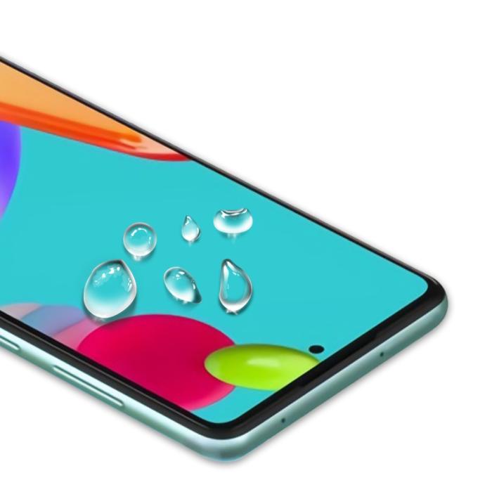 A-One Brand - Härdat Glas Skärmskydd till Galaxy A52 5G - Svart