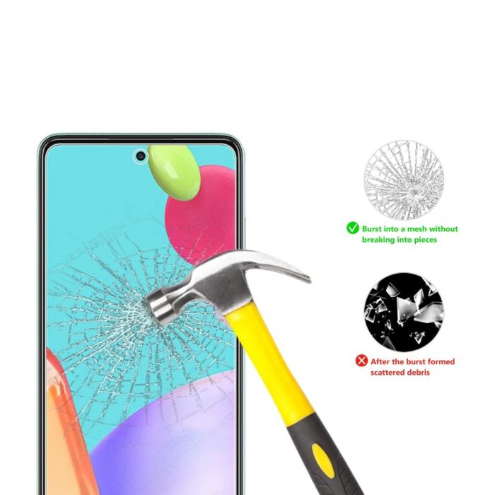 Mocolo - Mocolo 3D Härdat Glas Skärmskydd till Galaxy A52 5G - Clear