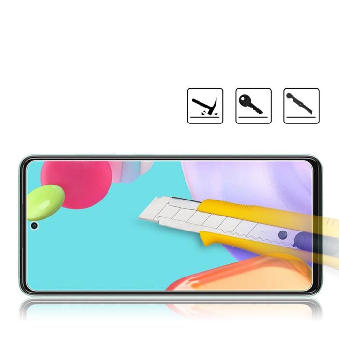 Mocolo - Mocolo 3D Härdat Glas Skärmskydd till Galaxy A52 5G - Clear