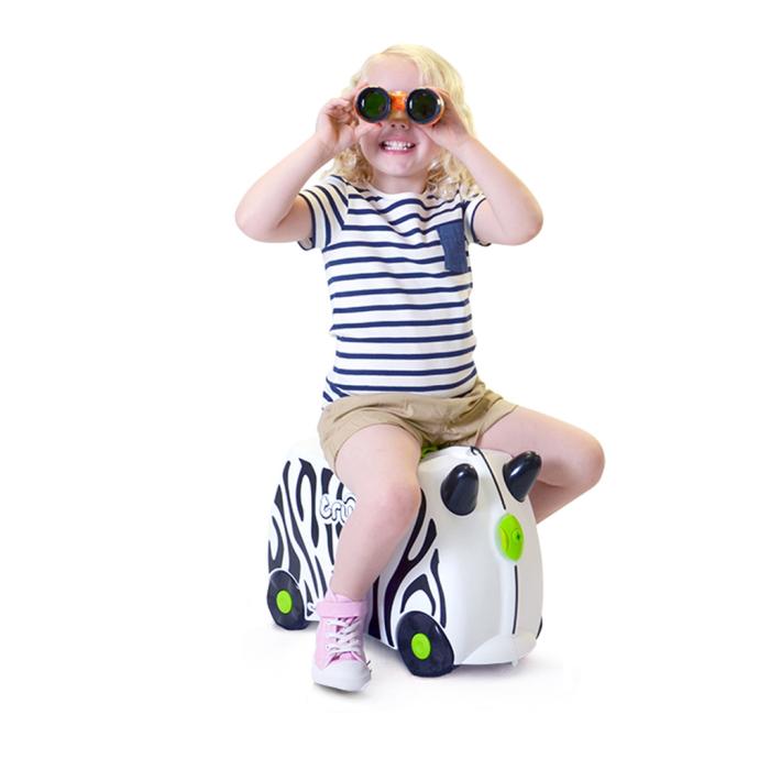 UTGATT5 - TRUNKI Resväska Zimba the Zebra