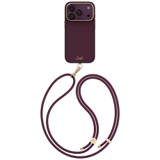 UNIQ - UNIQ Mobilskal till iPhone 18 Pro Max/17 Pro Max Coehl Mirelle - Burgundy
