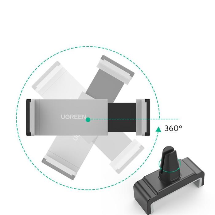 Ugreen - Ugreen ventilation bilhållare Grå