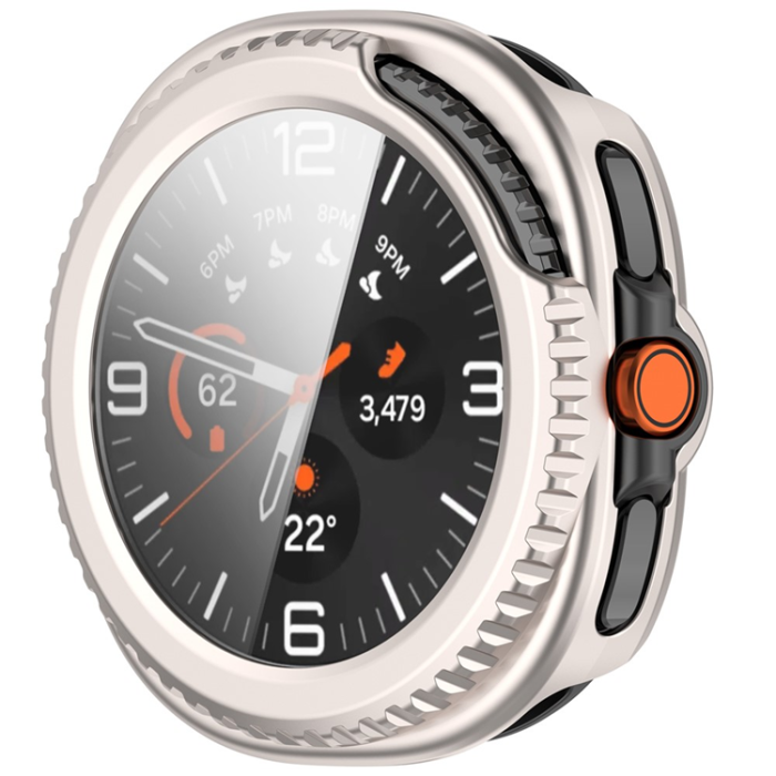 A-One Brand - Galaxy Watch 8 Classic (46mm) Skal PC + Härdat Glas Integrerat