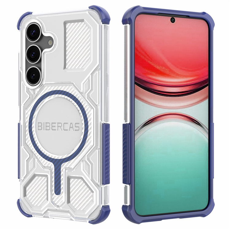 BIBERCAS Galaxy S25 Plus Mobilskal MagSafe J-16 Transparent | 2353 | AlltMobil