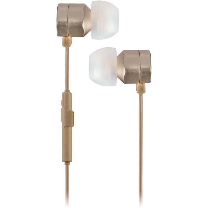 Kitsound - KITSOUND Hörlurar Hive Gunmetal In-Ear Trådlös Mic - Guld