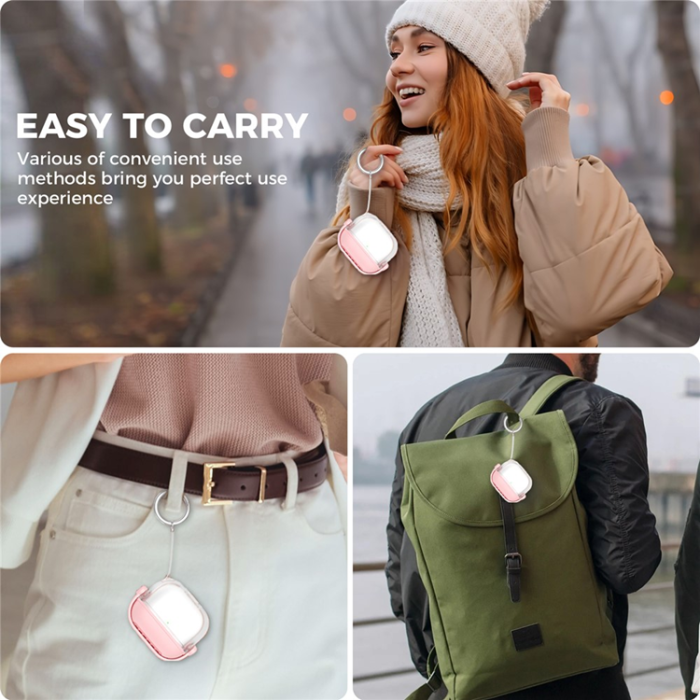 AHASTYLE - AHASTYLE AirPods 4 Skal Silikon WG174 - Rosa