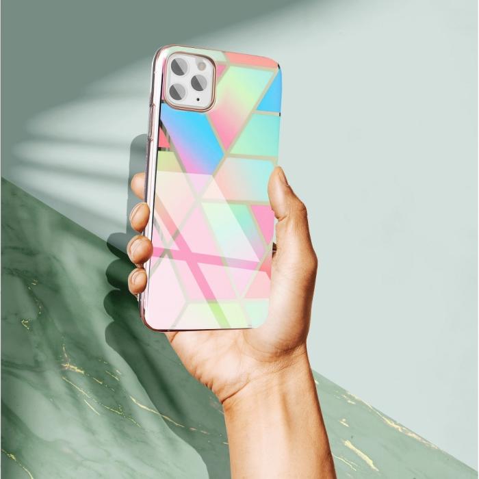 UTGATT - Forcell COSMO Marble Skal till Samsung A42 5G design 04