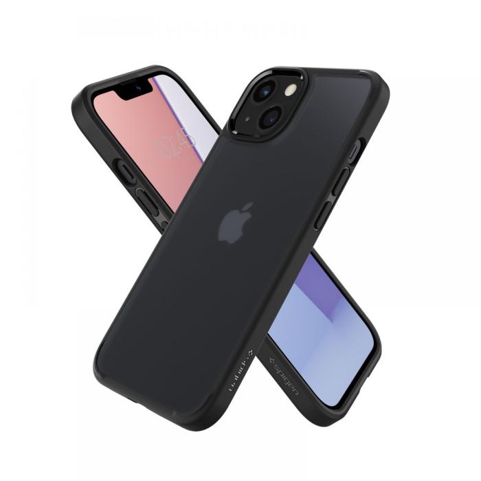 Spigen - Spigen Ultra Hybrid Mobilskal Iphone 13 - Matte Frost Svart