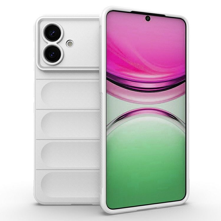 AMORUS Galaxy S26 Edge Mobilskal Soft TPU Rugged (Vit) | 2353 | AlltMobil