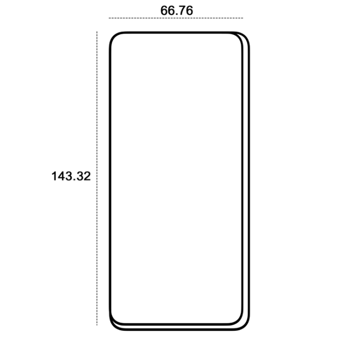 Etteri - Etteri Galaxy S24 Plus Härdat Glas Skärmskydd 9D - Svart