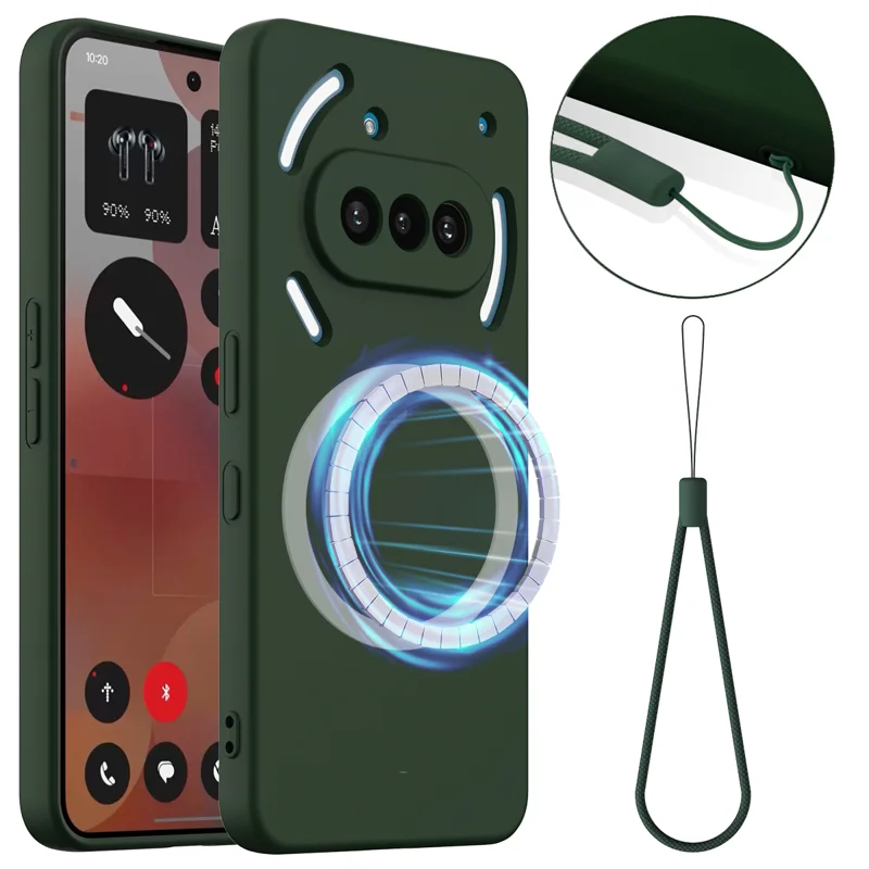 Nothing Phone (3a) Mobilskal MagSafe Anti-Drop Silikon | 2353 | AlltMobil