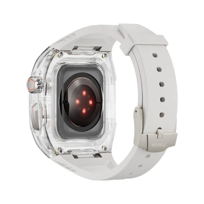 WIWU - WIWU Apple Watch (42/44/45mm) Armband Rambo - Vit