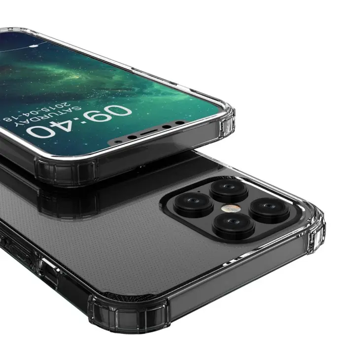 OEM - Stötdämpande Transparent Skal för iPhone 12/12 Pro