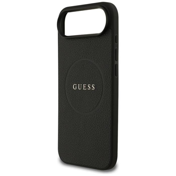 Guess - Guess iPhone 17 Air Mobilskal MagSafe Grained Ring - Svart
