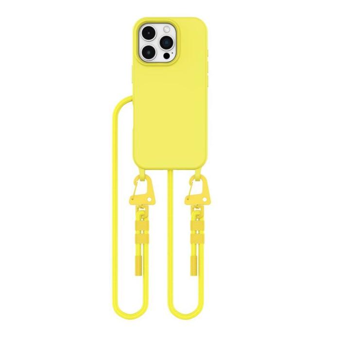 Tech-Protect - Tech-Protect iPhone 16 Pro Max Mobilhalsband Skal Magsafe - Gul