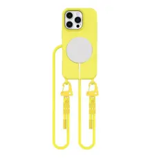 Tech-Protect - Tech-Protect iPhone 16 Pro Max Mobilhalsband Skal Magsafe - Gul