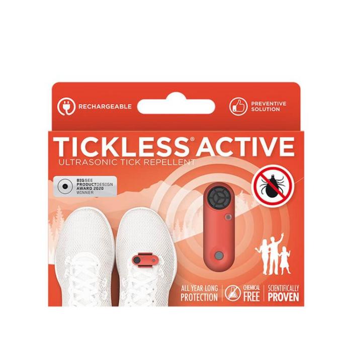 Tickless - Tickless Fästingskydd Aktiv Korall
