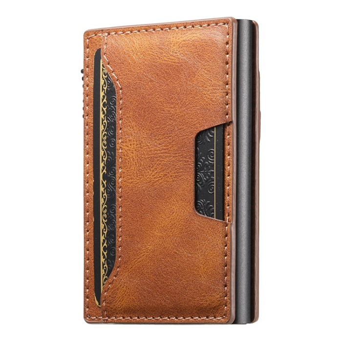 SUTENI - SUTENI Korthållare Automatiskt Pop-Up Double-Sided Waxy Texture