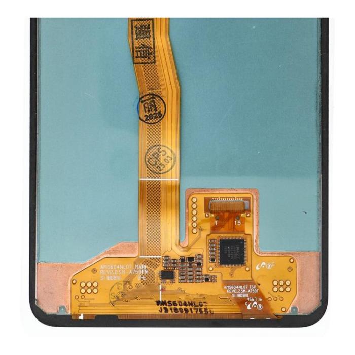 OEM - SAMSUNG A7 2018 Skärm med LCD-display HARD OLED