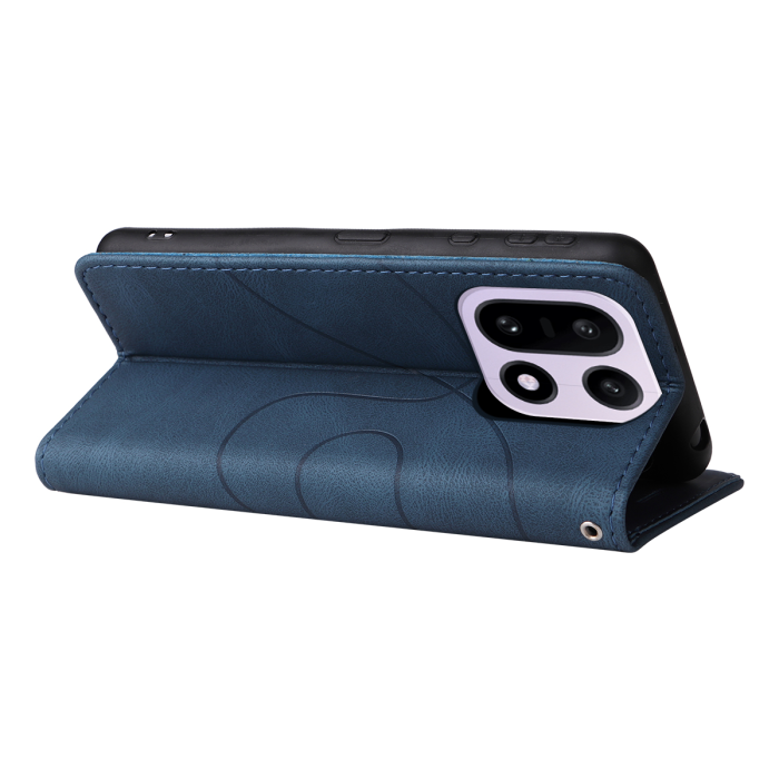 A-One Brand - OnePlus 15 5G Konstläder Plånboksfodral Bi-Färg Splicing Desig