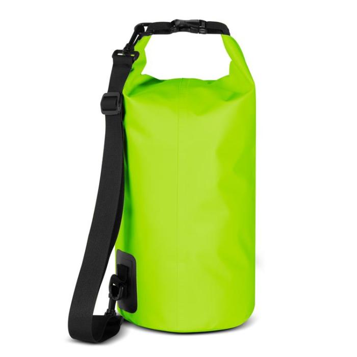 OEM - Vattentät Ryggsäck Väska 10L PVC - Ljusgrön