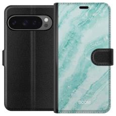 iSecrets - Pl&aring;nboksfodral till Google Pixel 9 Pro XL med Mint Marble