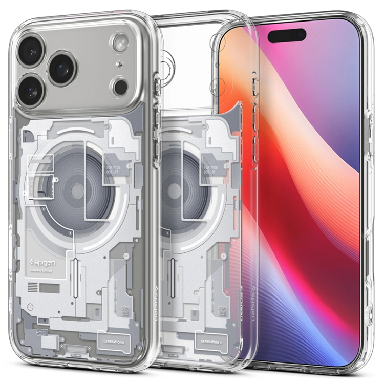 Spigen Mobilskal till iPhone 17 Pro Max Magsafe Ultra Hybrid - Vit | 2353 | AlltMobil